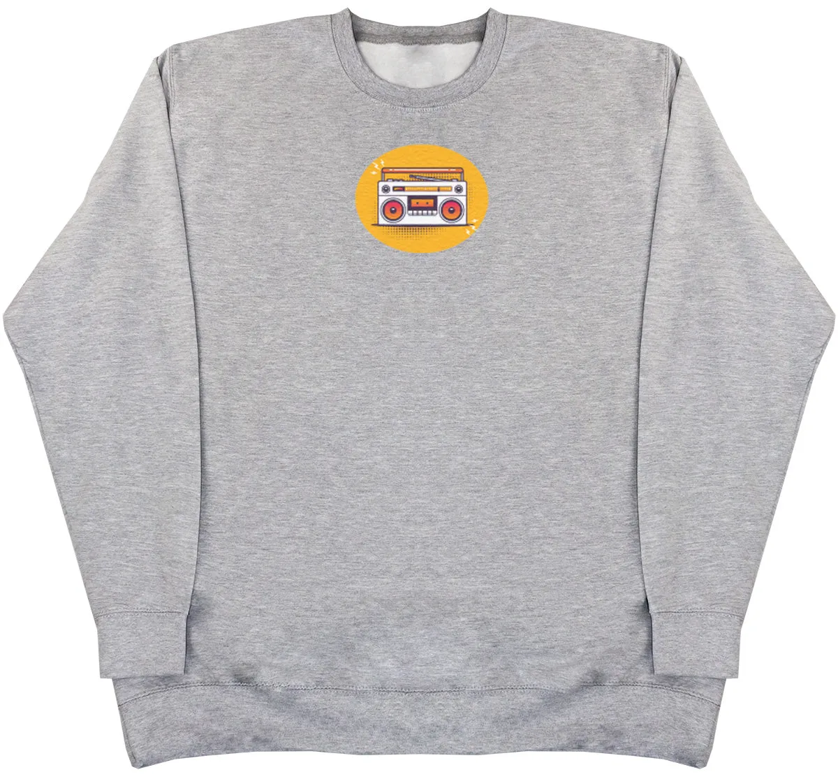 Orange Cassette - Huge Oversized Comfy Original Sweater