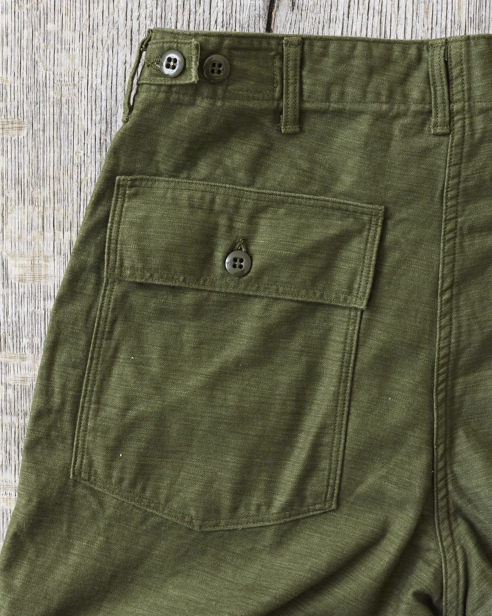 OrSlow V5002 Vintage Fit Fatigue Pants Dark Olive