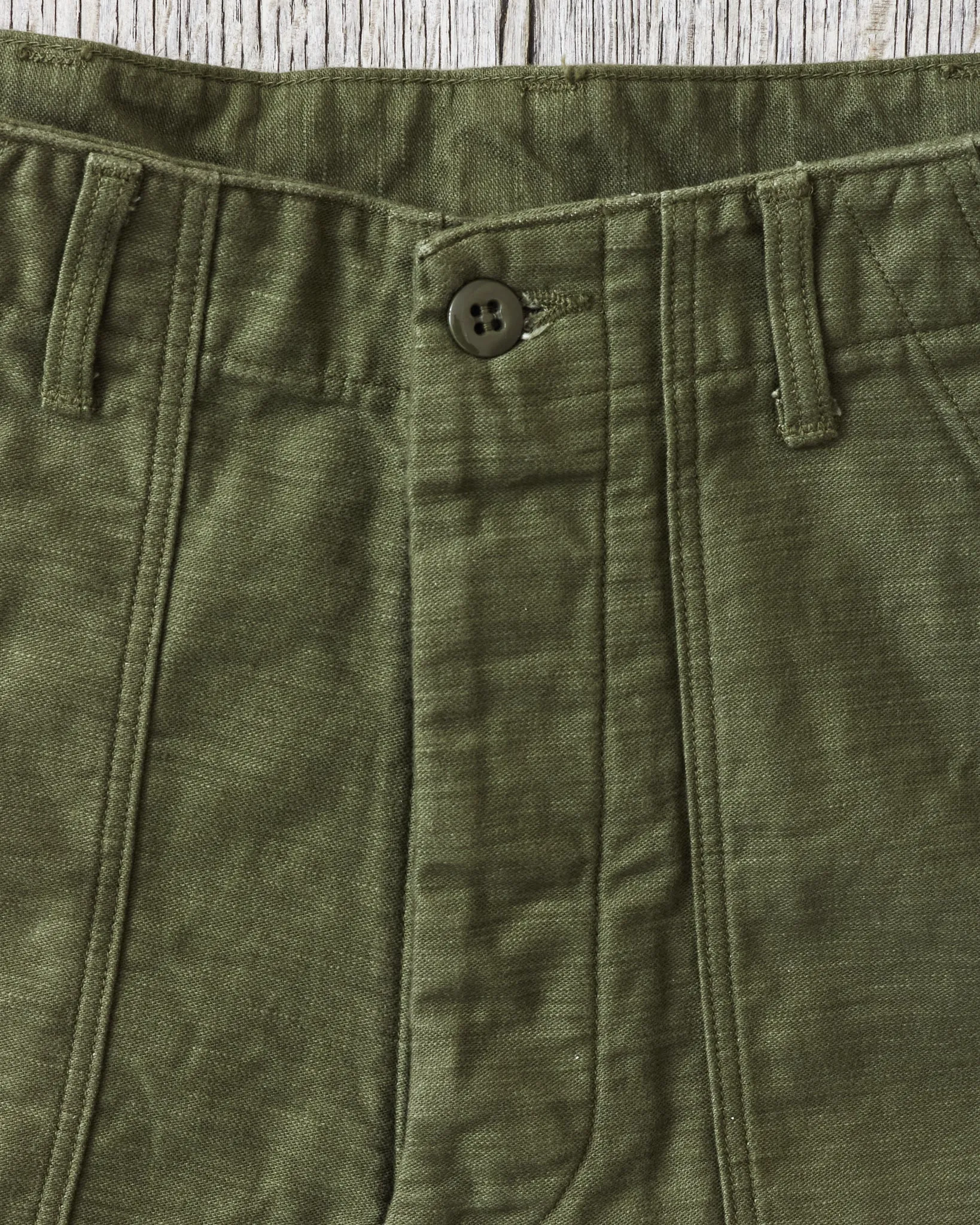 OrSlow V5002 Vintage Fit Fatigue Pants Dark Olive