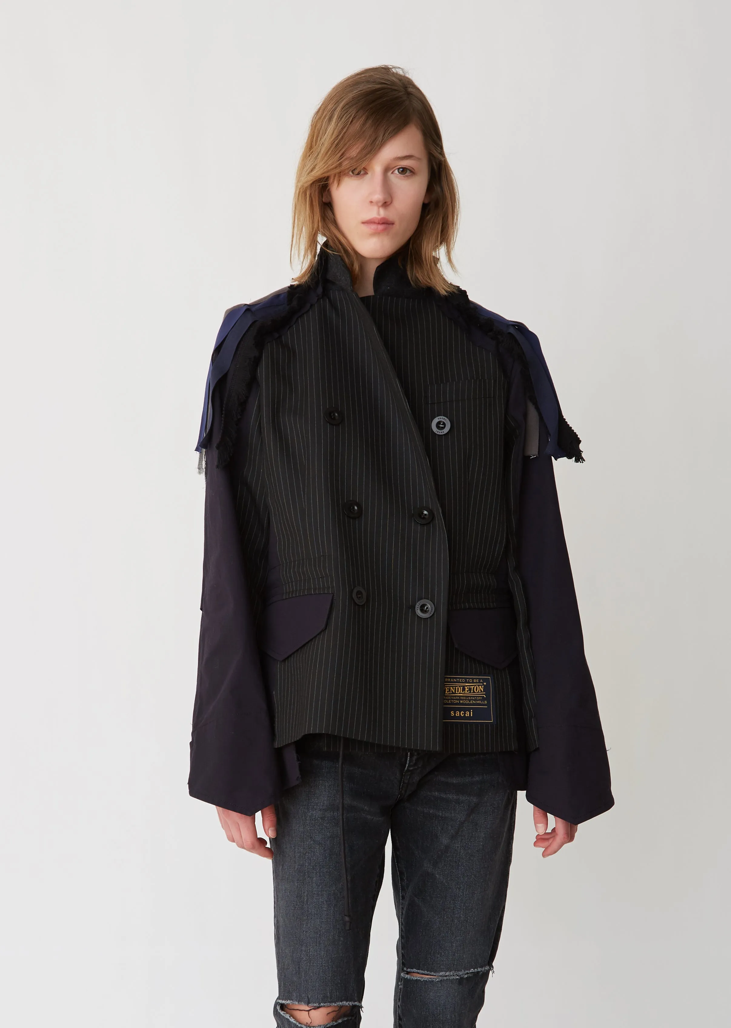Pendleton Oxford x Embroidered Jacket