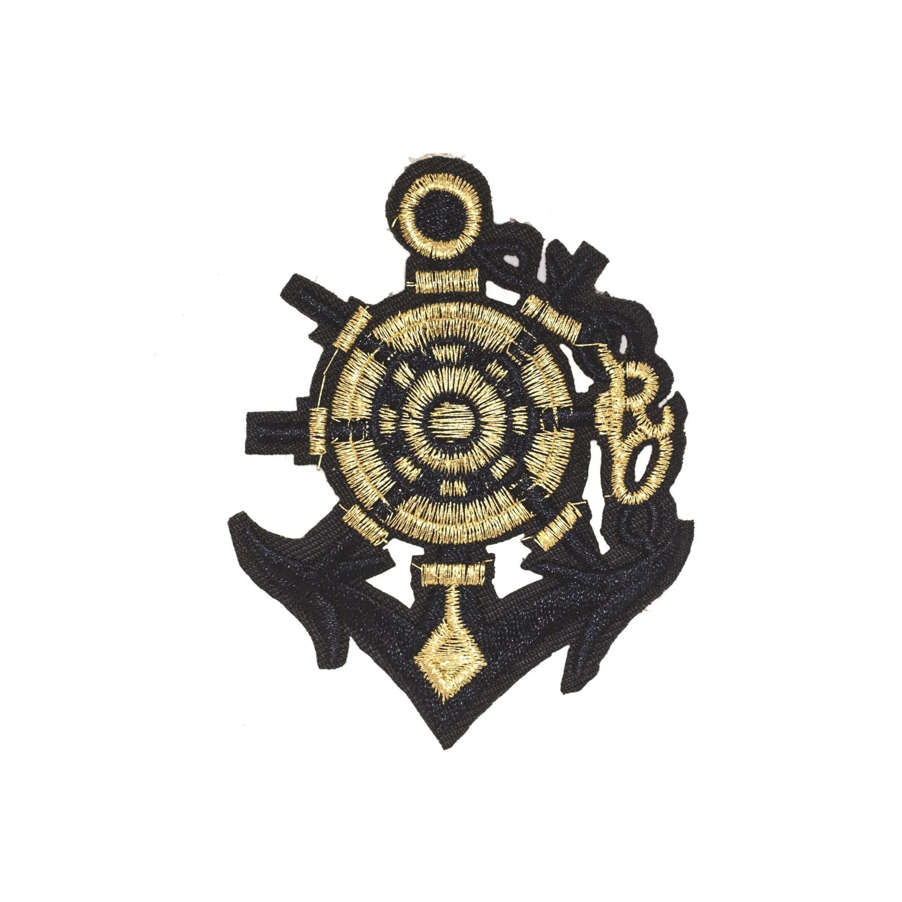 PS1712 - Golden Navy Anchor (Iron on)