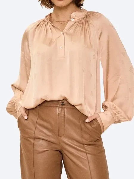 Quin Jacquard Blouse