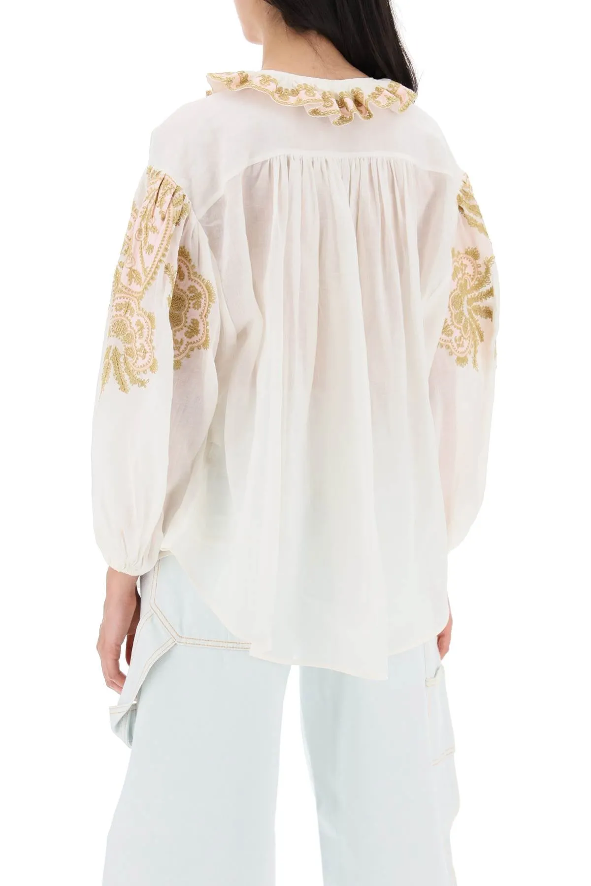 "ramie blouse made