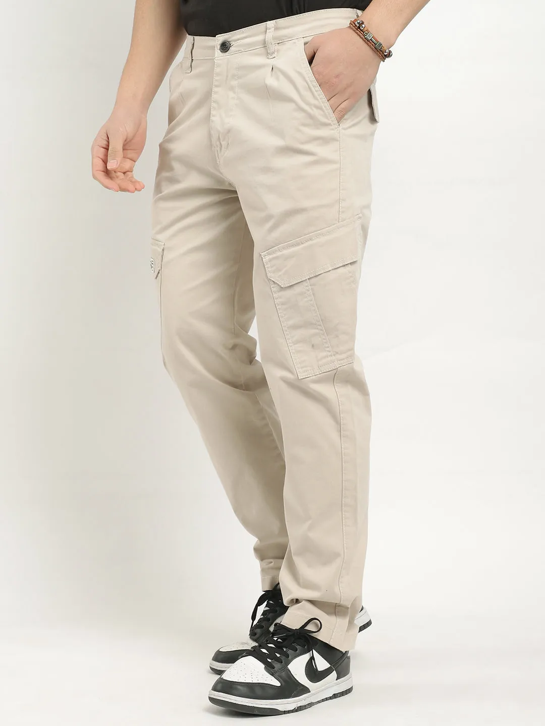 Regal Wears Light Khaki Cotton Cargo