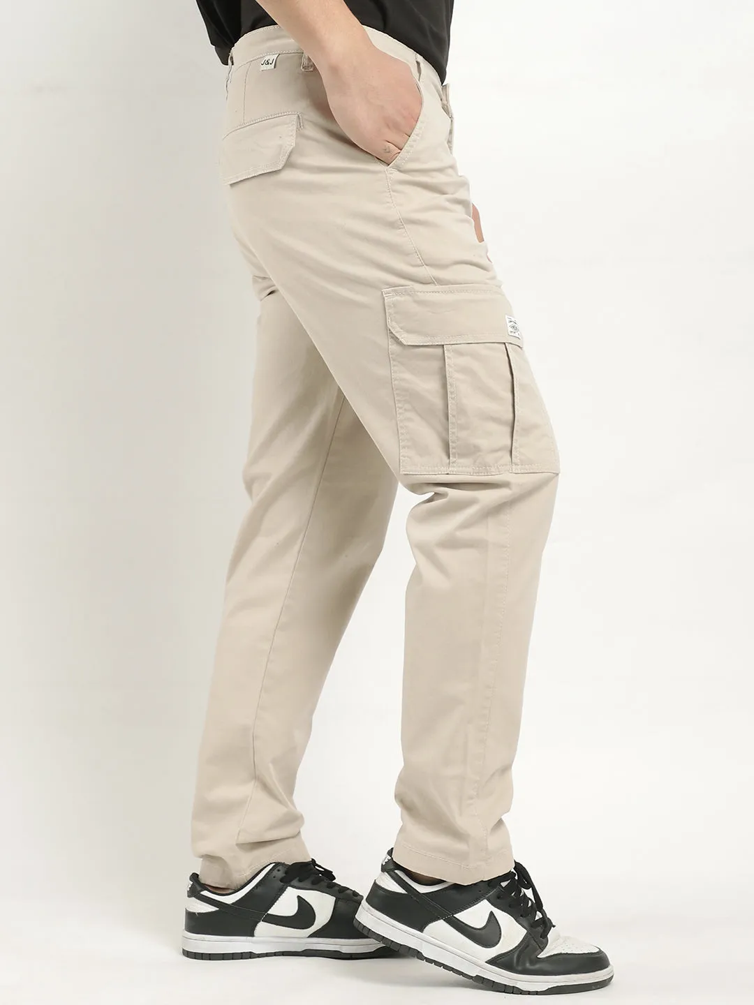 Regal Wears Light Khaki Cotton Cargo