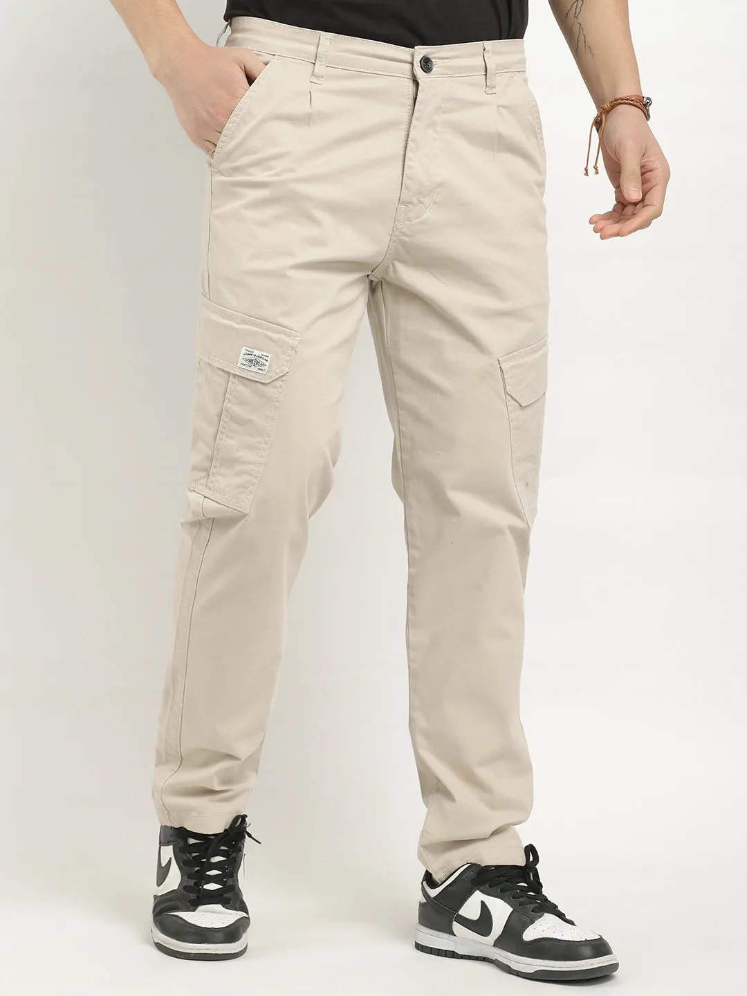 Regal Wears Light Khaki Cotton Cargo