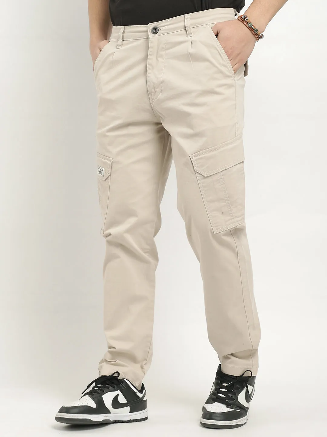 Regal Wears Light Khaki Cotton Cargo