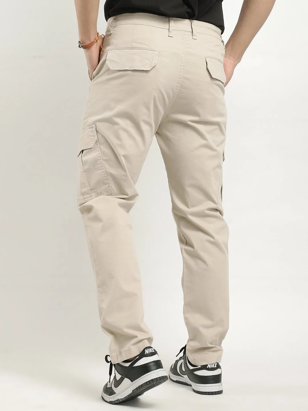 Regal Wears Light Khaki Cotton Cargo