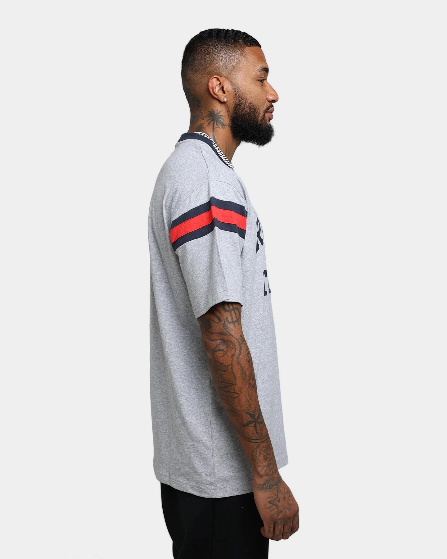 Russell Athletic 70s College T-Shirt Grey Marle