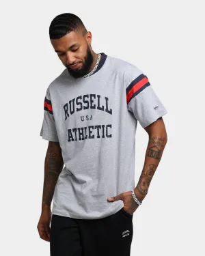 Russell Athletic 70s College T-Shirt Grey Marle