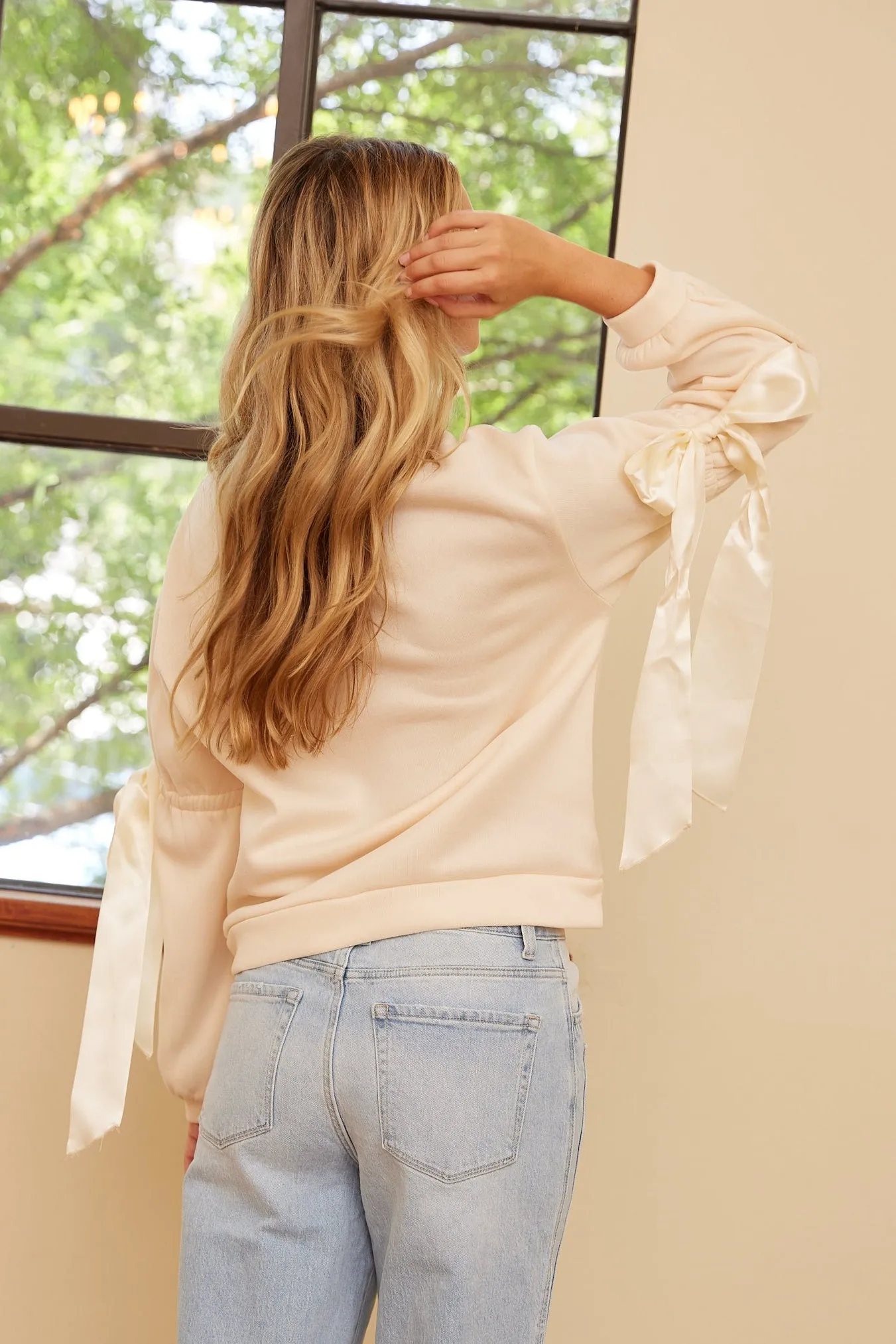 SALE - Finley Bow Detail Sweater