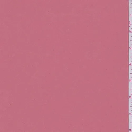 Salmon Polyester Crepe Fabric