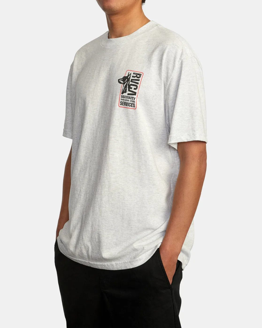 Security Services Tee - Light Grey Heather