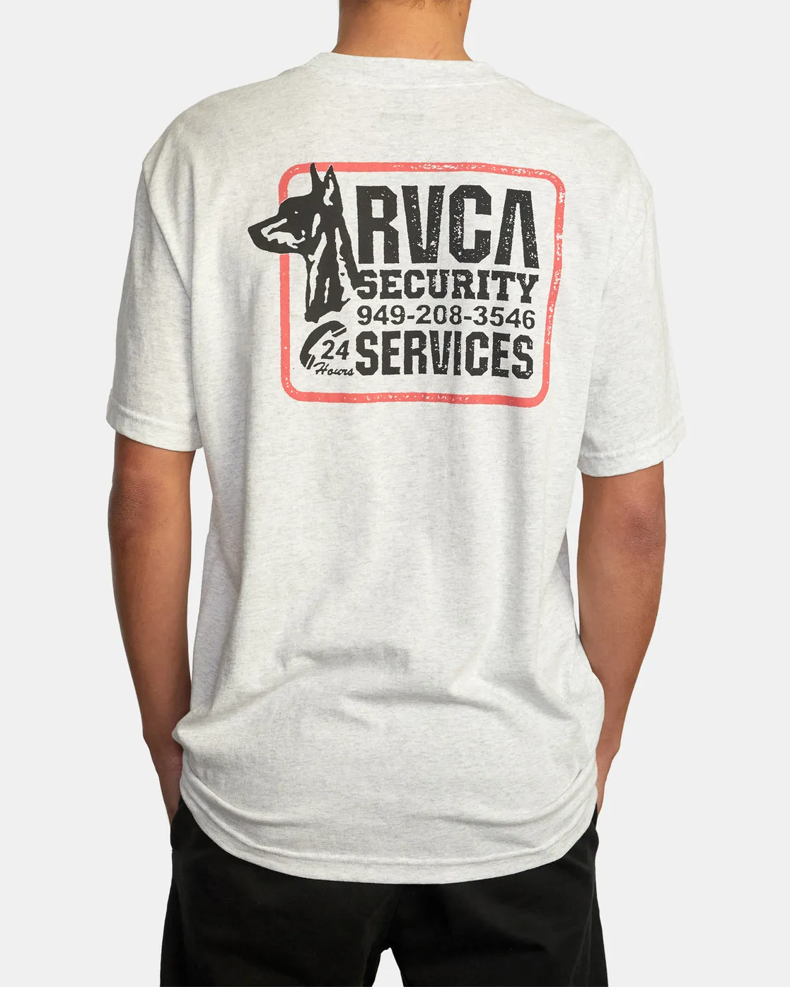 Security Services Tee - Light Grey Heather