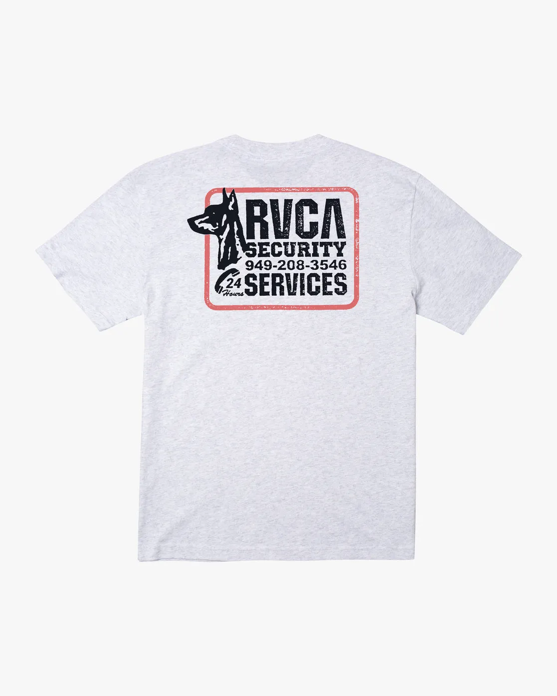 Security Services Tee - Light Grey Heather