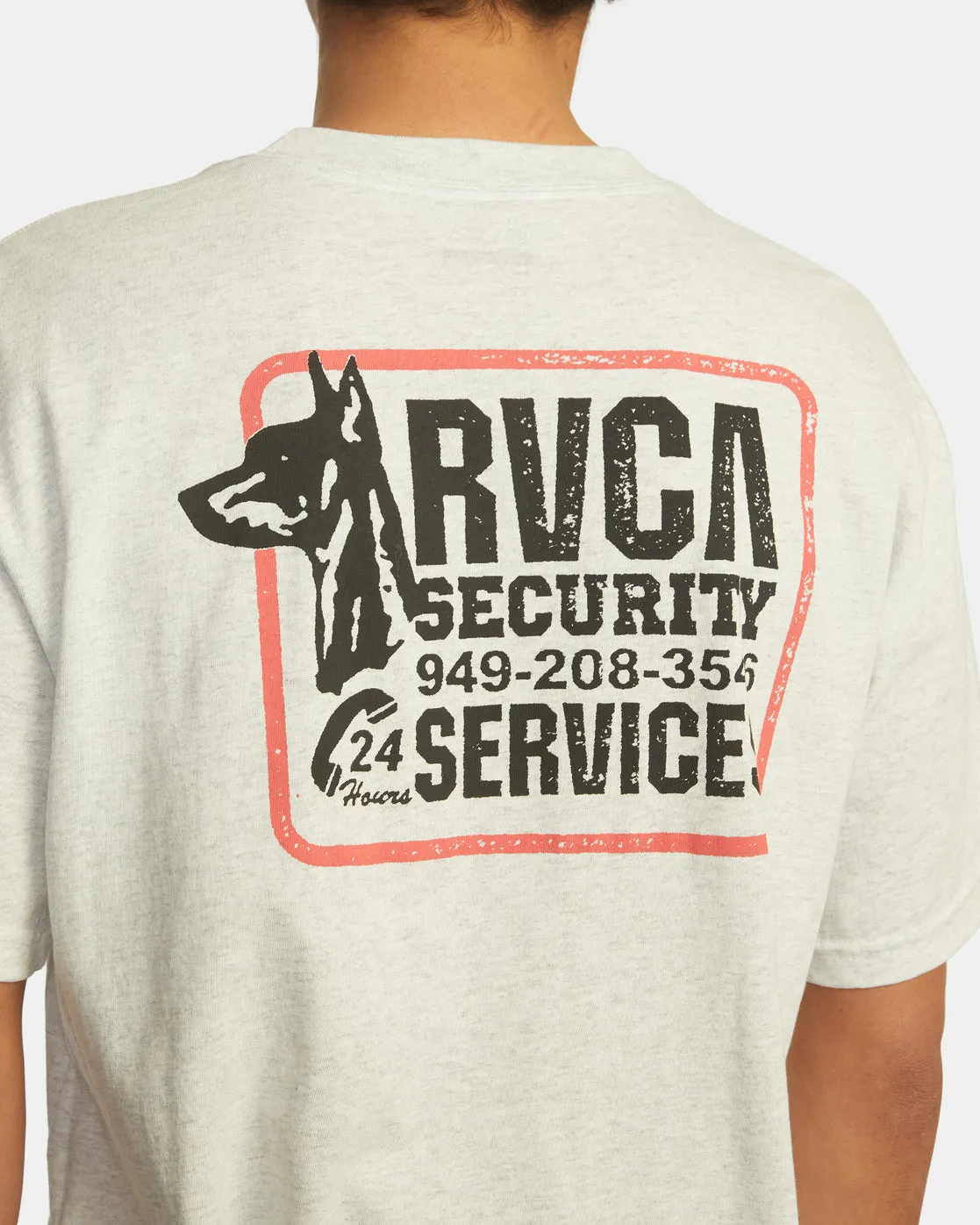 Security Services Tee - Light Grey Heather