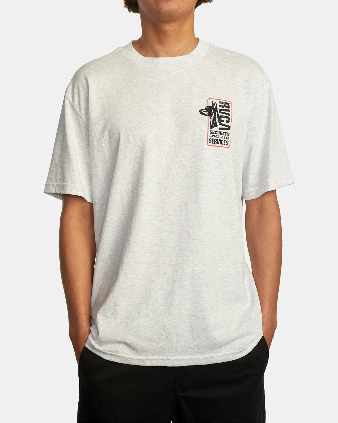 Security Services Tee - Light Grey Heather