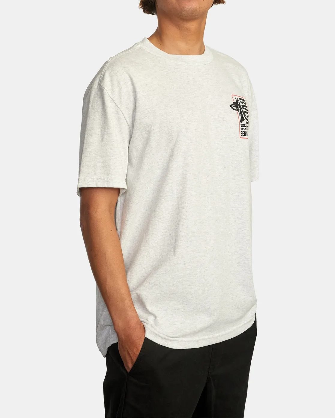 Security Services Tee - Light Grey Heather