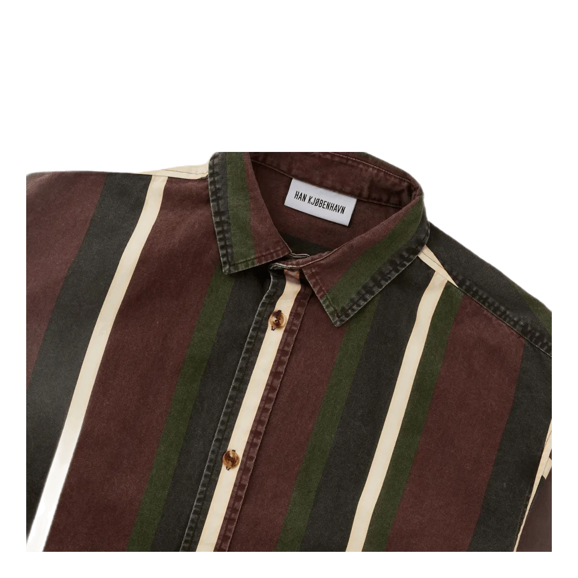 Shirt Jacket Dark Stripe