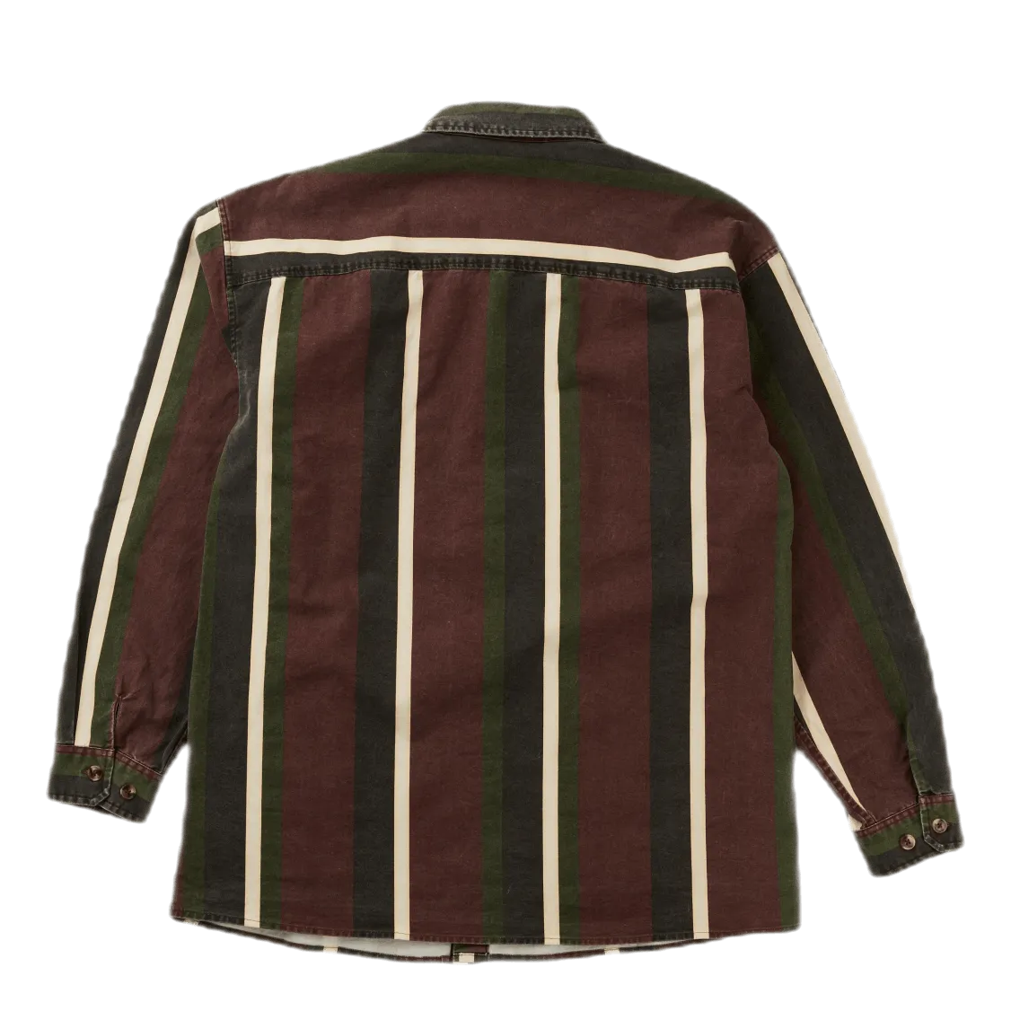 Shirt Jacket Dark Stripe