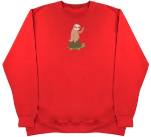 Sloth & Tortoise - Huge Oversized Comfy Original Sweater