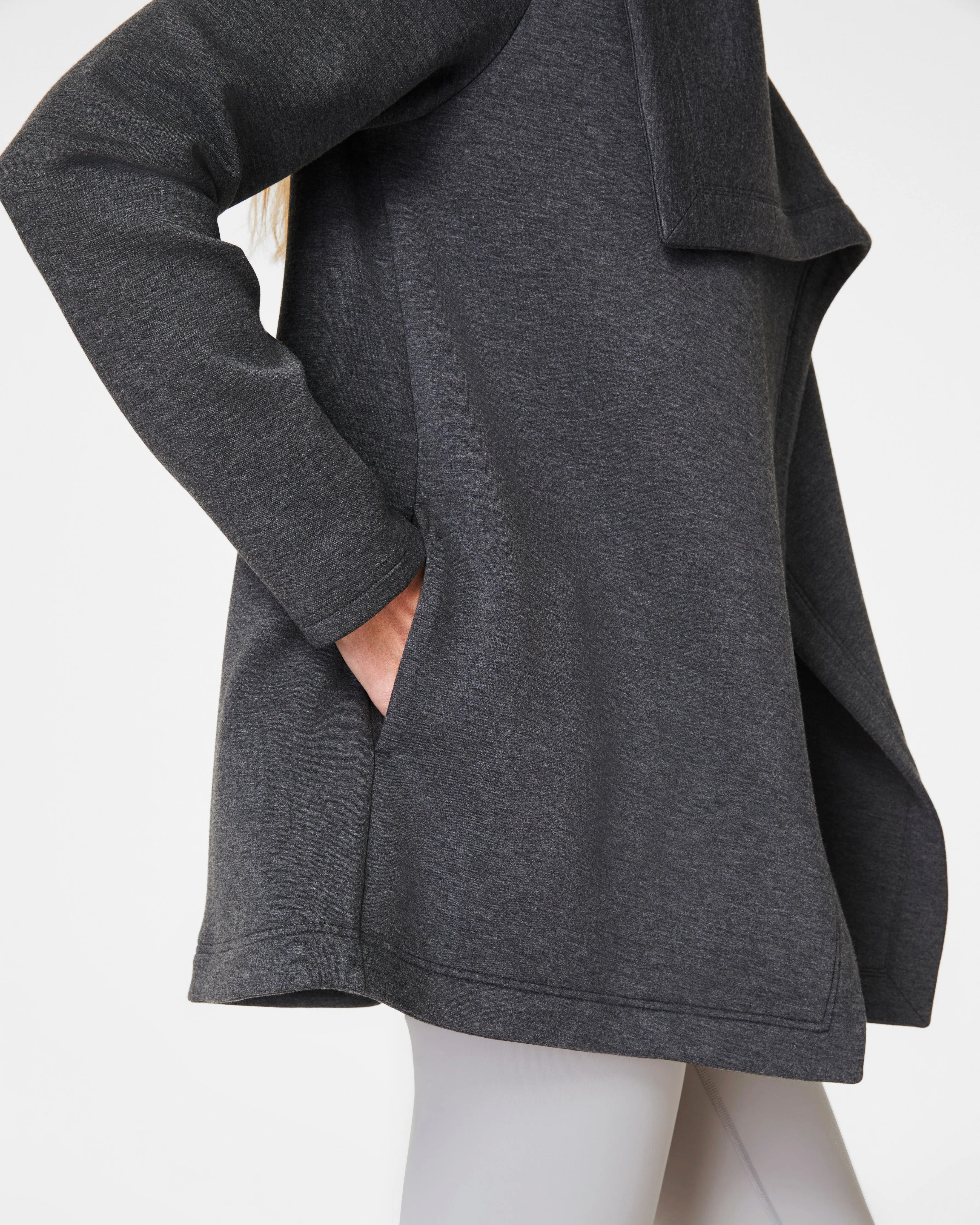 SPANX® AirEssentials Open Wrap Cardigan, Heather