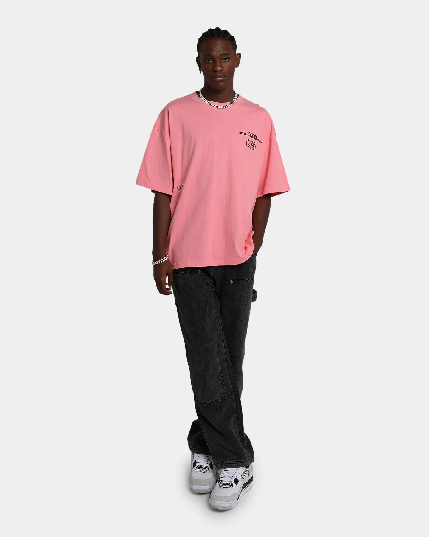 Students Golf Better Swing Bureau T-Shirt Salmon