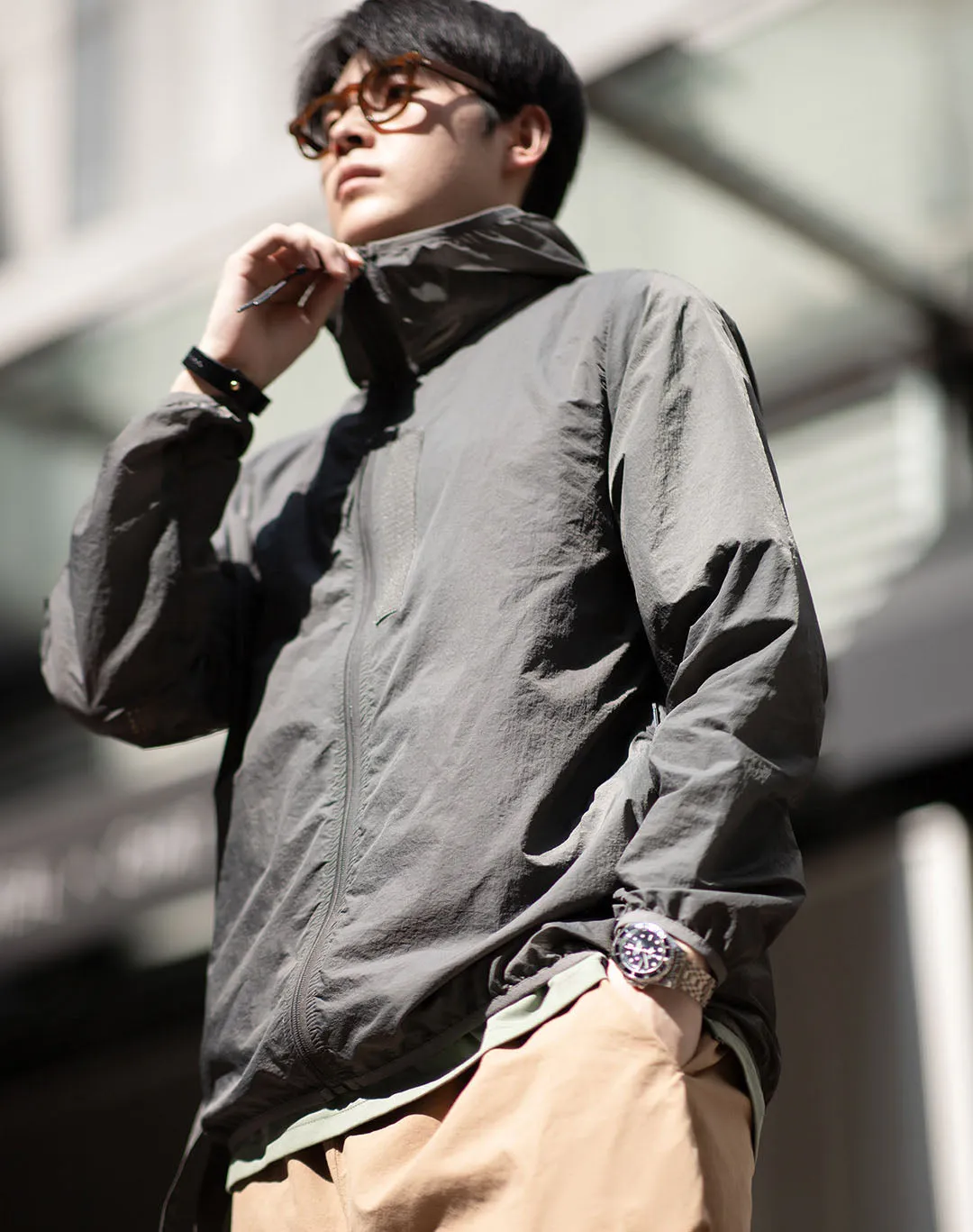 Tooling Light and Breathable UPF50 Portable UV Protection Skin Men's Jacket