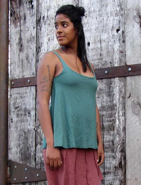 Utility Built In Bra Tank Wanderer Shirt
