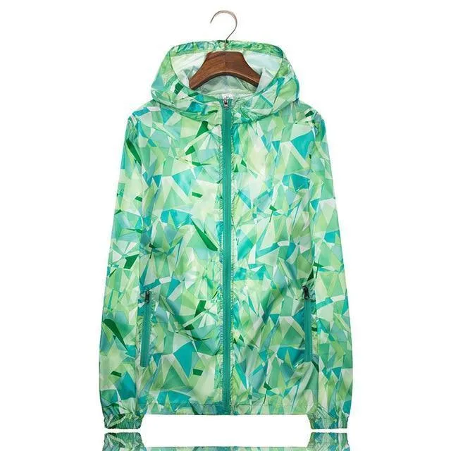 Women Men Spring Summer Unisex  Windbreaker / Sunscreen / Rainproof Jackets