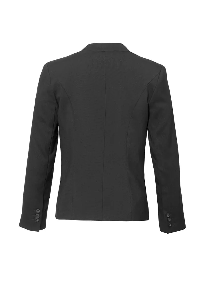 Womens Short Jacket with Reverse Lapel - 60113