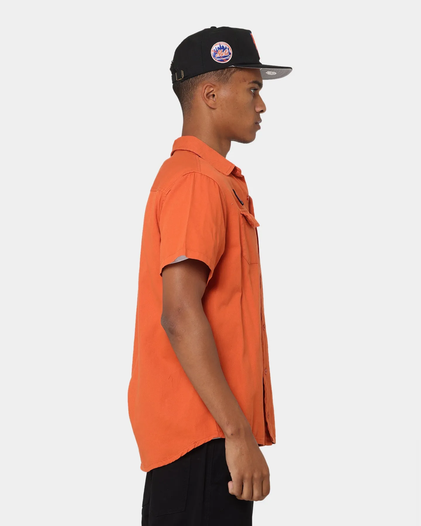 X-Large Patches Work Shirt Rust