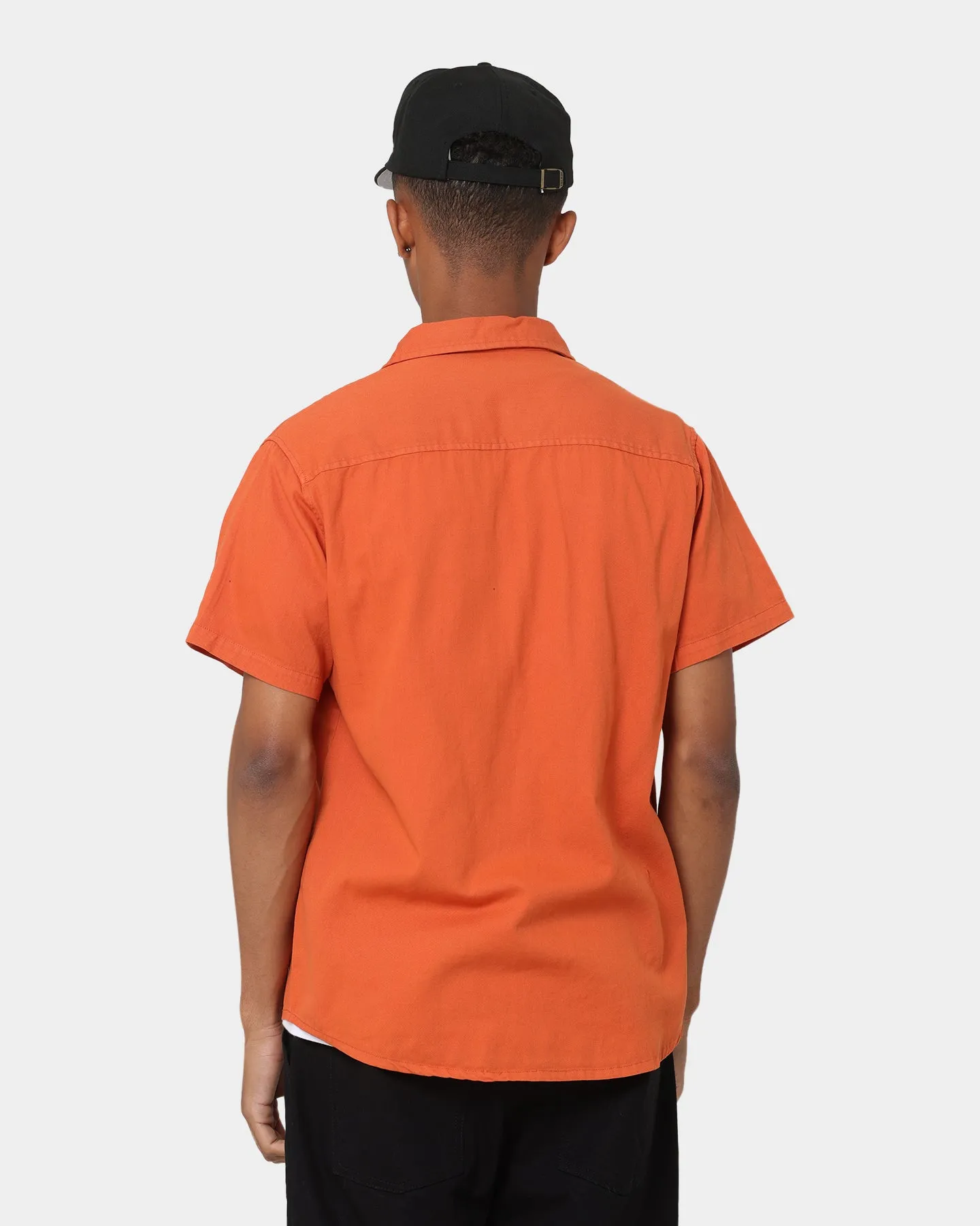 X-Large Patches Work Shirt Rust