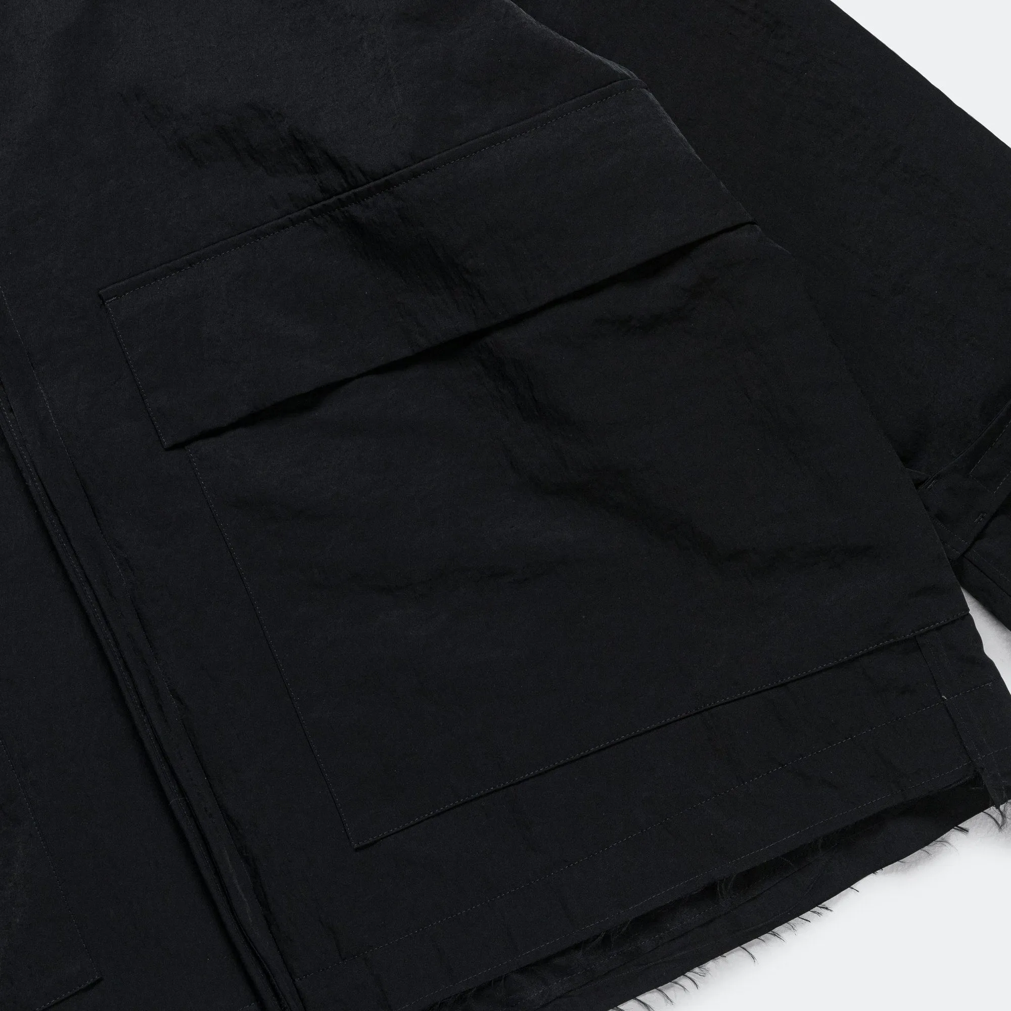 XXL Outdoor Jacket - Black WR Nylon