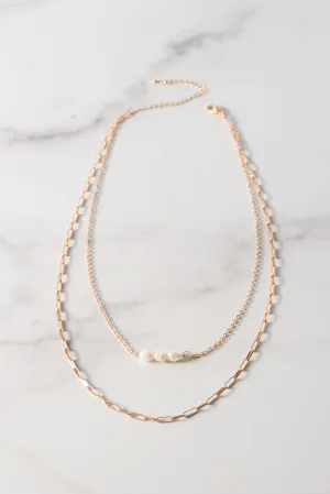 You're a Pearl Necklace | Gold